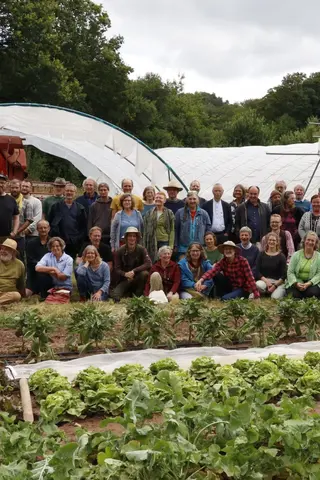 Gruppenfoto der Züchter:innen 